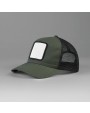BEECHFIELD 5-Panel Trucker Cap mit quadratischem Patch Kappen personalisierbar