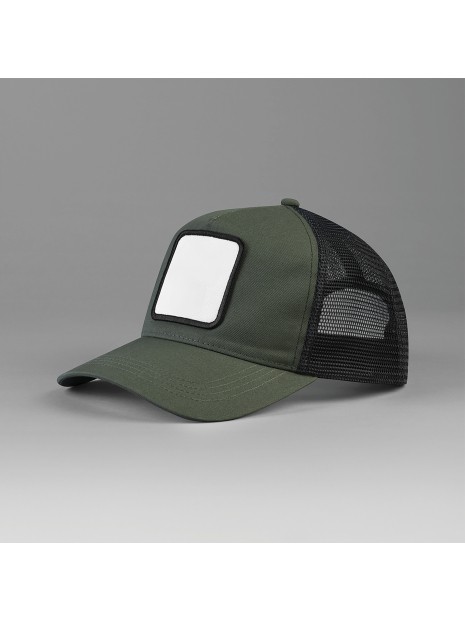 BEECHFIELD Casquette trucker 5 panneaux avec patch carré /api/colors/9372a34a-cac5-409c-9249-af439aa1eeef personnalisable