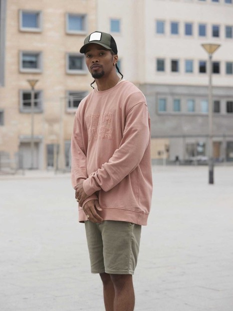 Casquettes à personnaliser BEECHFIELD Casquette trucker 5 panneaux avec patch carré 