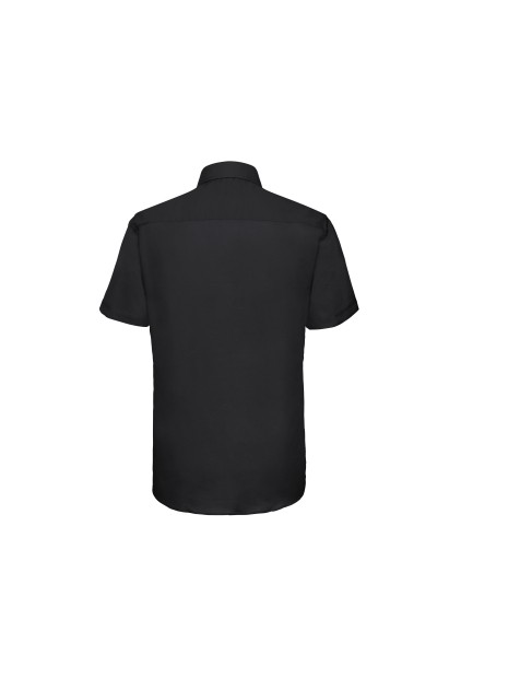 RUSSELL Chemise oxford cintrée manches courtes homme /api/colors/b9fdad4a-5e94-45cb-8c03-c08b349b28c3 personnalisable