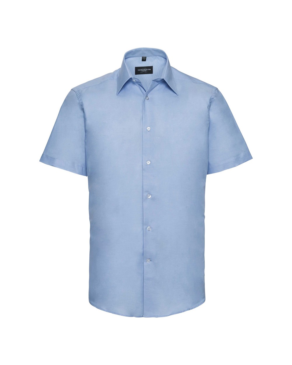 Hemden RUSSELL Getailleerd oxford overhemd met korte mouwen voor bedrukking &amp; borduring