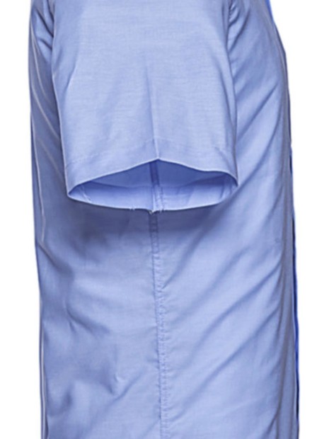 Chemises à personnaliser RUSSELL Chemise oxford cintrée manches courtes homme 