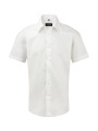 RUSSELL Chemise oxford cintrée manches courtes homme /api/colors/7a92cd2d-10d2-40b4-928b-296bb7487506 personnalisable