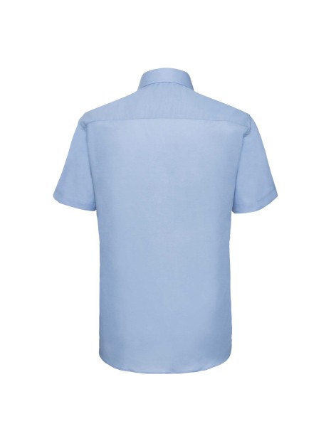 RUSSELL Chemise oxford cintrée manches courtes homme /api/colors/47da2a7d-af26-4e06-98f3-390f4bc89c64 personnalisable