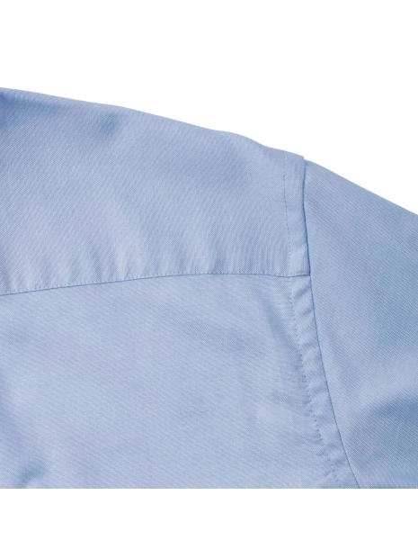 RUSSELL Chemise oxford cintrée manches courtes homme  personnalisable