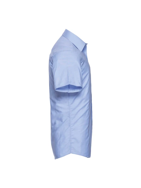 RUSSELL Chemise oxford cintrée manches courtes homme /api/colors/47da2a7d-af26-4e06-98f3-390f4bc89c64 personnalisable
