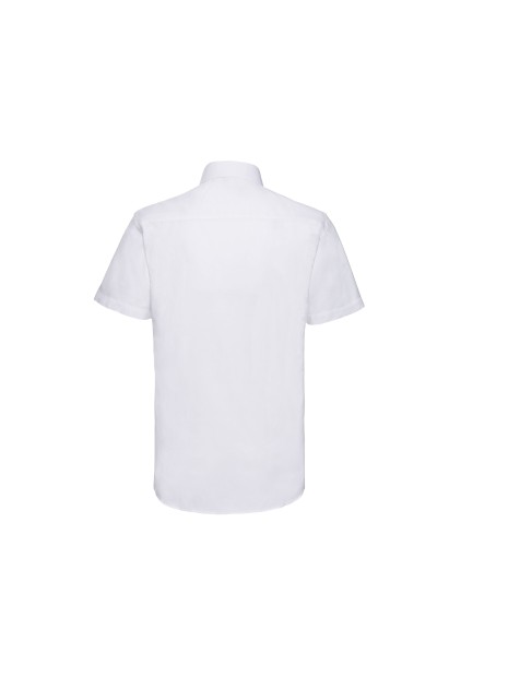 RUSSELL Chemise oxford cintrée manches courtes homme /api/colors/7a92cd2d-10d2-40b4-928b-296bb7487506 personnalisable