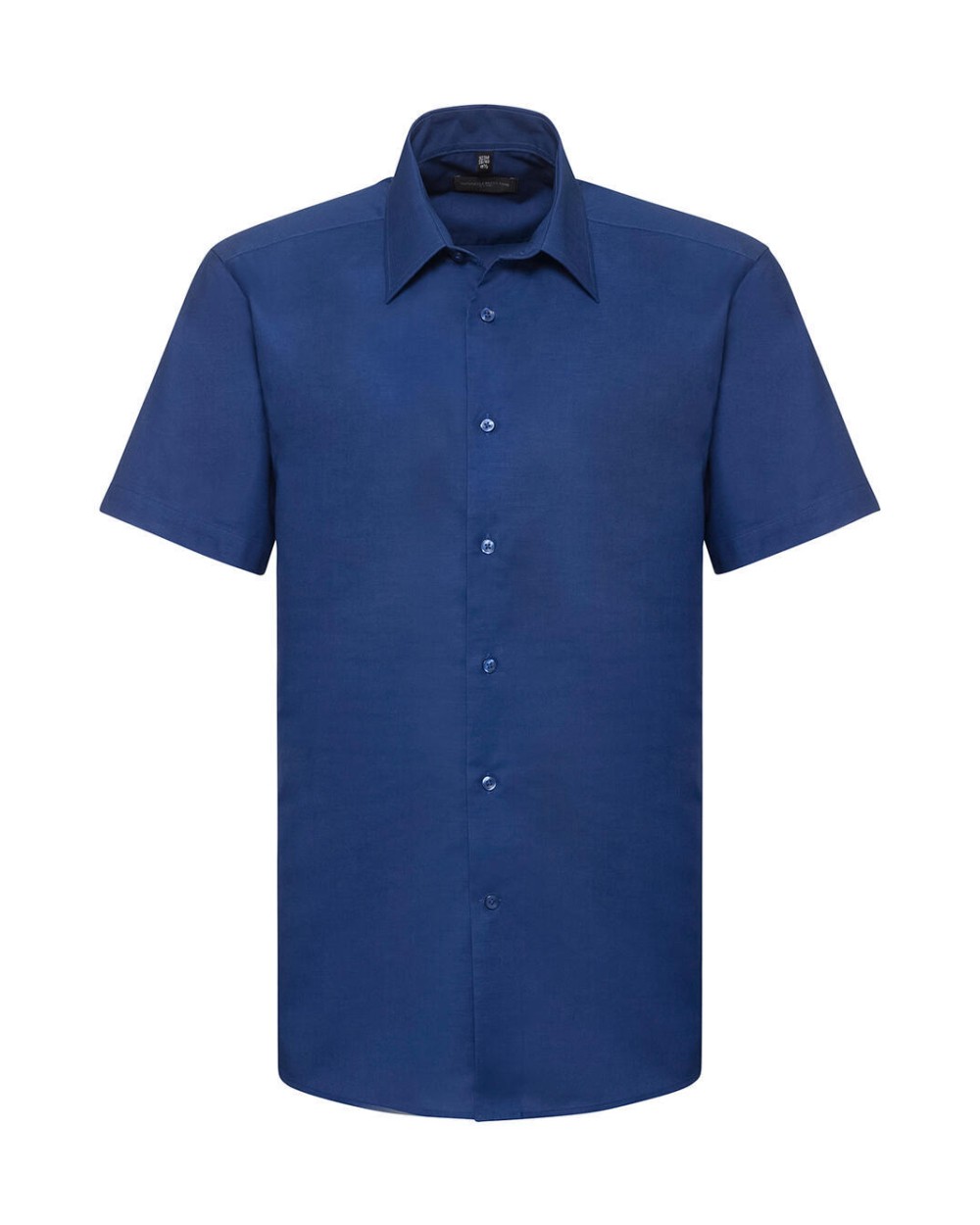 Hemden RUSSELL Getailleerd oxford overhemd met korte mouwen voor bedrukking &amp; borduring