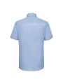 RUSSELL Chemise oxford cintrée manches courtes homme /api/colors/47da2a7d-af26-4e06-98f3-390f4bc89c64 personnalisable