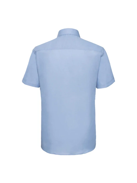 RUSSELL Chemise oxford cintrée manches courtes homme /api/colors/47da2a7d-af26-4e06-98f3-390f4bc89c64 personnalisable