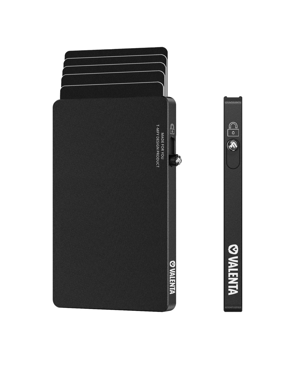 VALENTA 587471 Valenta Cardprotector Aluminum Magsafe Taschen personalisierbar