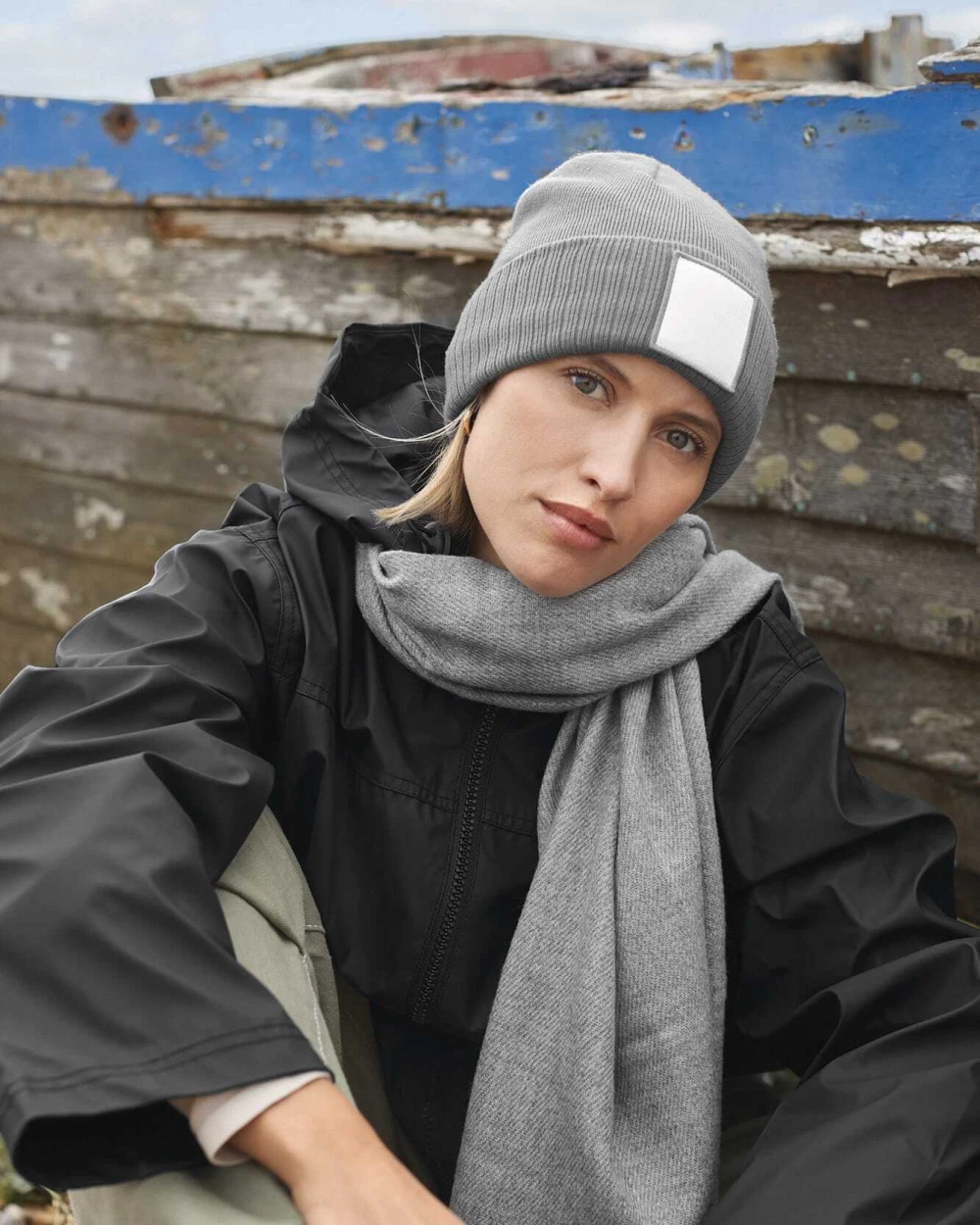 BEECHFIELD Mütze mit aufgesetztem Patch Kappen personalisierbar