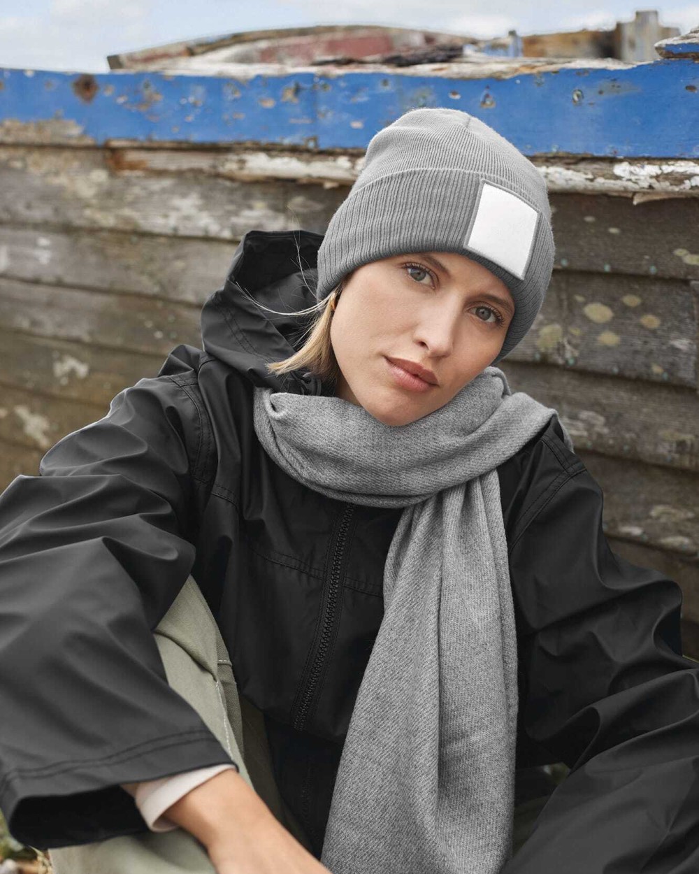 BEECHFIELD Mütze mit aufgesetztem Patch Kappen personalisierbar