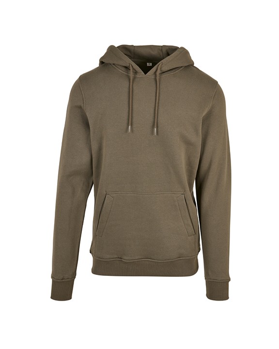 BUILD YOUR BRAND Organic Hoodie Sweatshirts personalisierbar