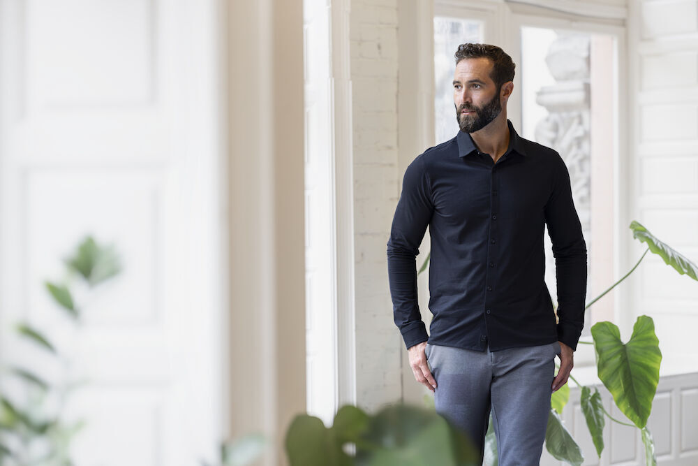 Chemises personnalisable CUTTER & BUCK Hedley Stretch Shirt Men