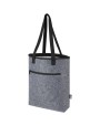 Tassen & Zakken 4DO Felta GRS gerecyclede vilten koelhoudende draagtas 12 l voor bedrukking &amp; borduring