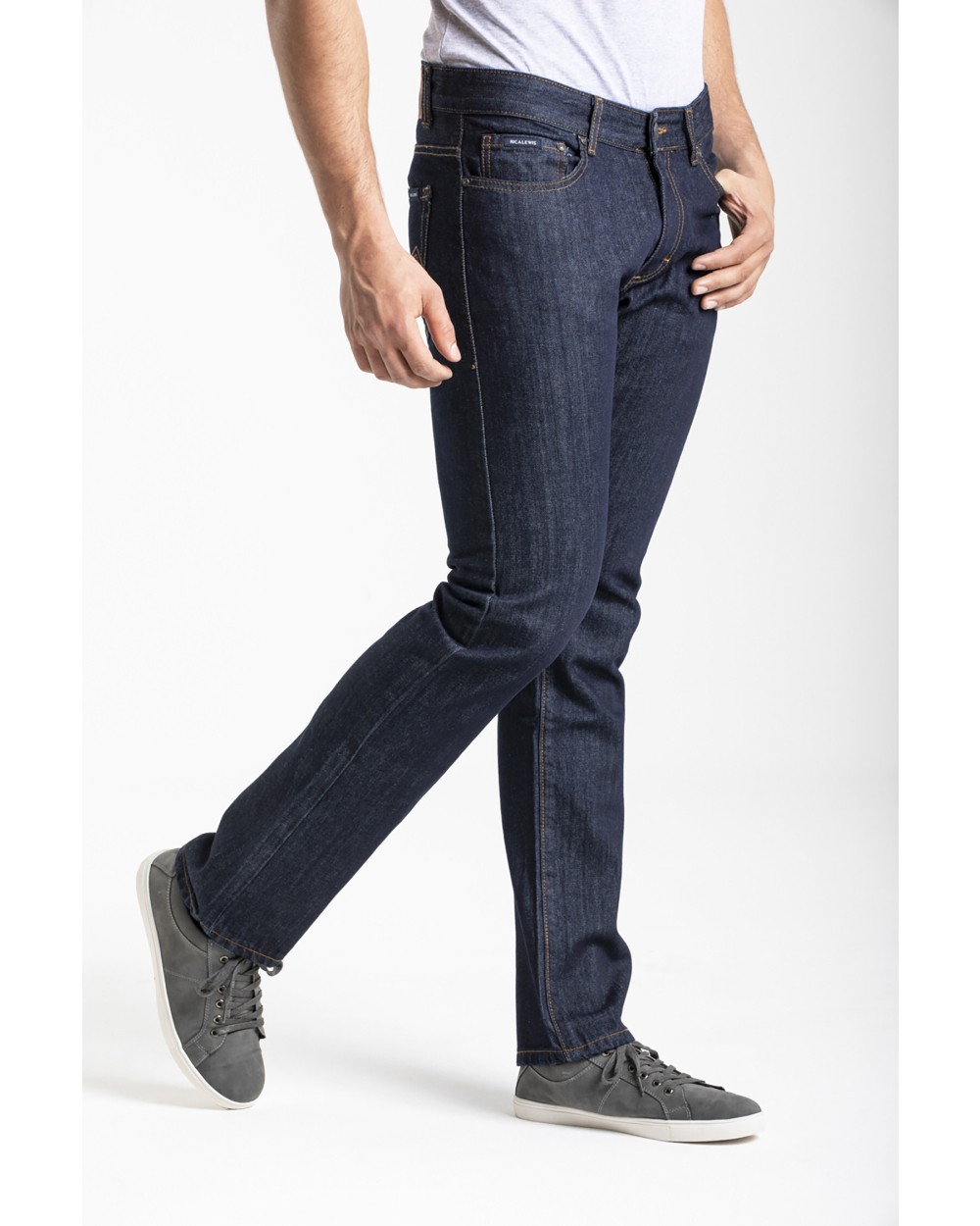 Broeken RICA LEWIS MEN'S WASHED STRAIGHT LEG FIT JEANS voor bedrukking &amp; borduring