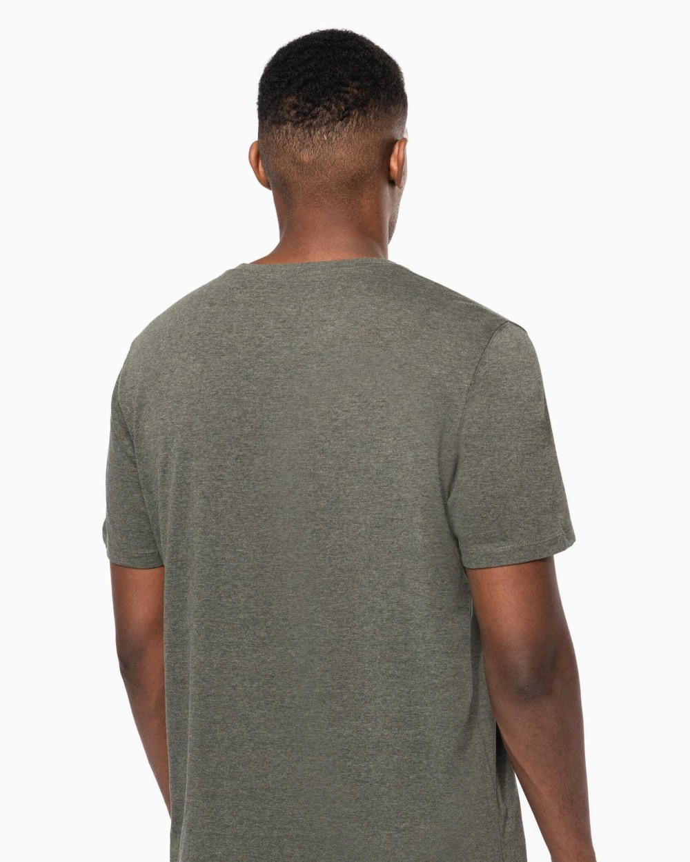 T-shirts KARIBAN Heren T-shirt henley voor bedrukking &amp; borduring