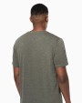 T-Shirts personnalisable KARIBAN T-shirt écoresponsable henley manches courtes homme