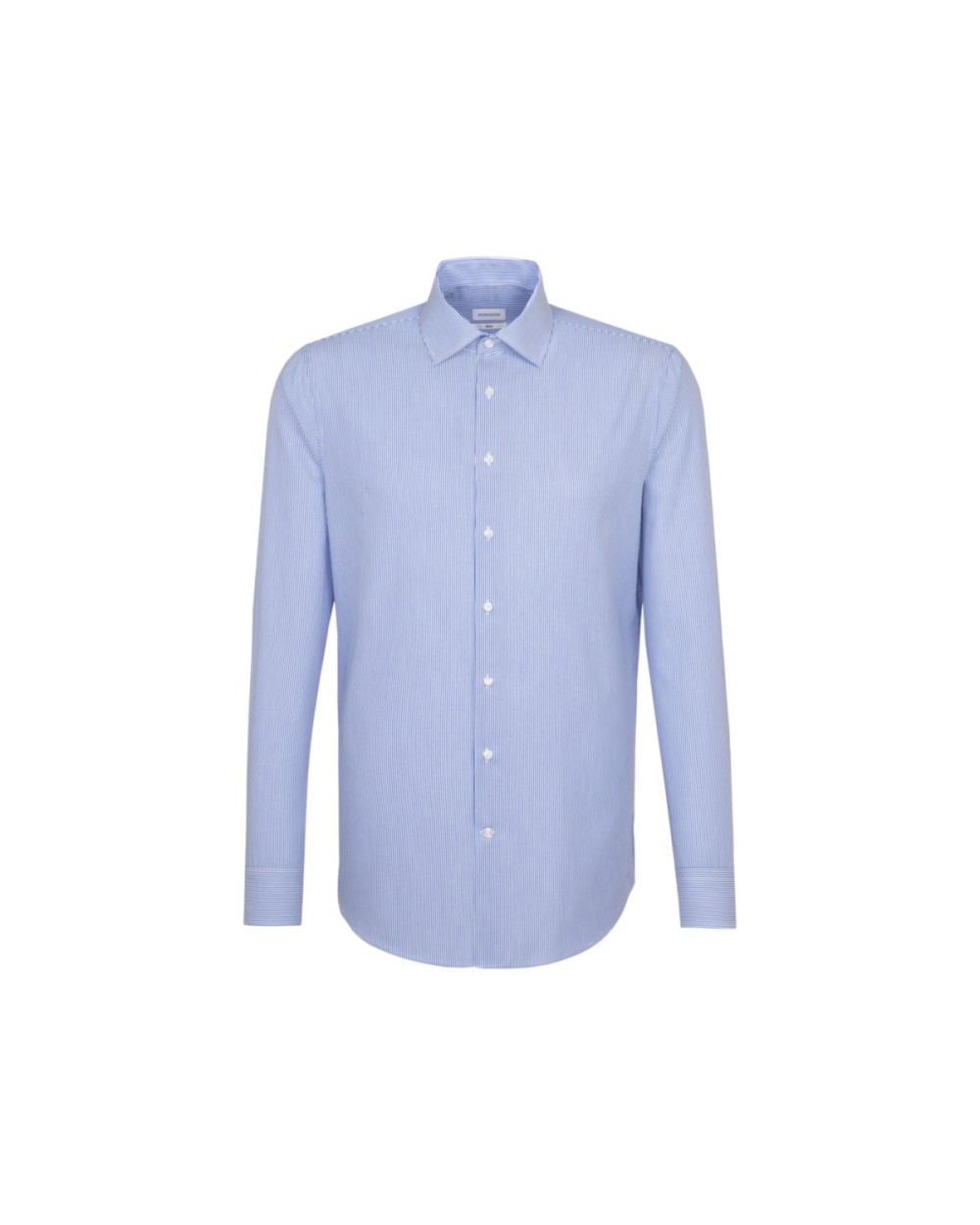 Hemden SEIDENSTICKER Men´s Shirt Slim Fit Check/Stripes Long Sleeve voor bedrukking &amp; borduring