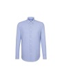 Hemden SEIDENSTICKER Men´s Shirt Slim Fit Check/Stripes Long Sleeve voor bedrukking &amp; borduring