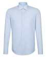 Chemises personnalisable SEIDENSTICKER Men´s Shirt Slim Fit Check/Stripes Long Sleeve