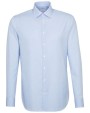 Hemden SEIDENSTICKER Men´s Shirt Slim Fit Check/Stripes Long Sleeve voor bedrukking &amp; borduring