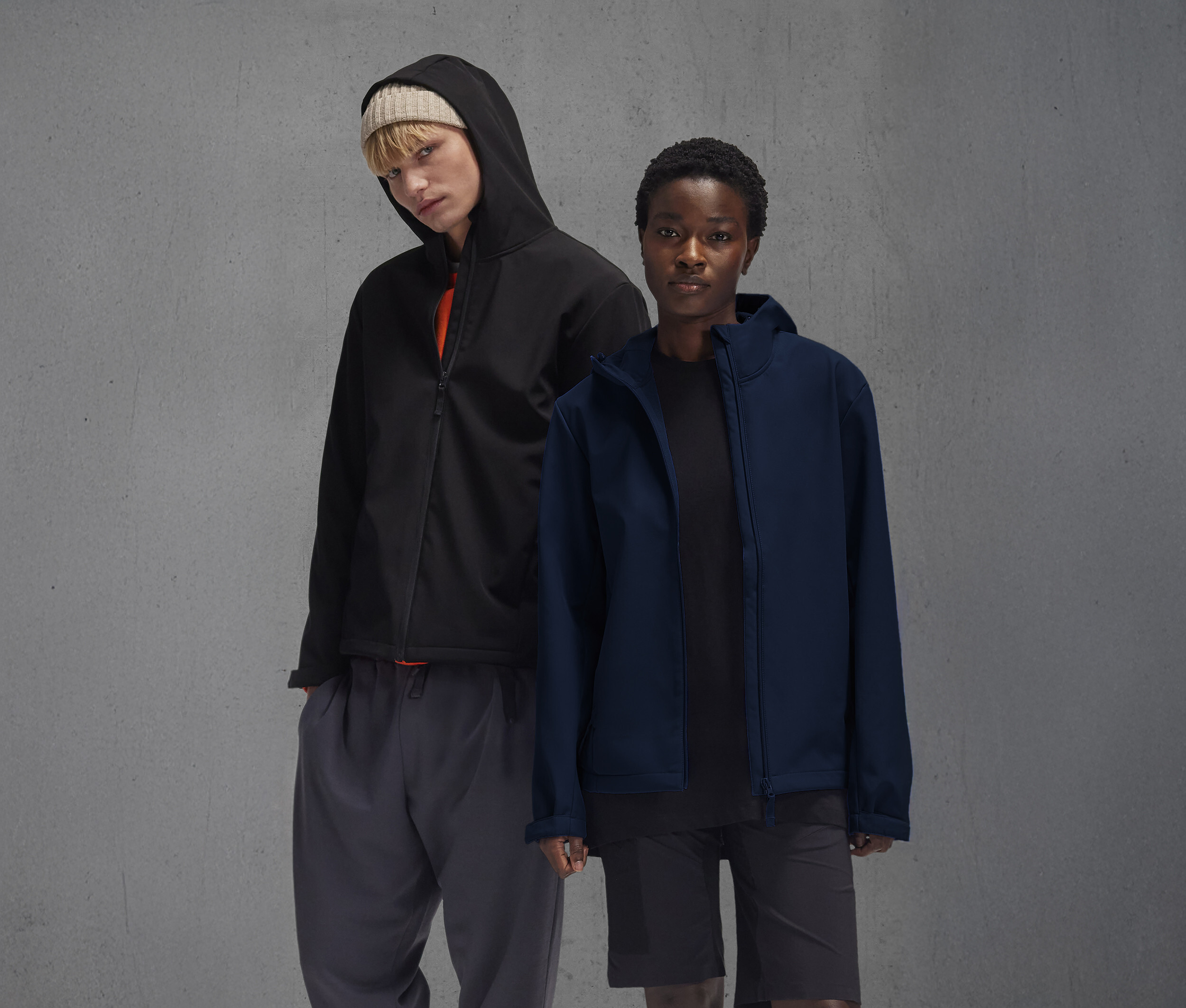 Softshells personnalisable B&C RESET HOODED SOFTSHELL