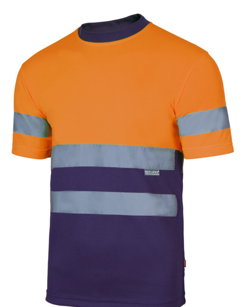 T-shirts VELILLA TWO-TONE HIGH VISIBILITY TECHNICAL T-SHIRT voor bedrukking &amp; borduring