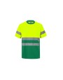 T-shirts VELILLA TWO-TONE HIGH VISIBILITY TECHNICAL T-SHIRT voor bedrukking &amp; borduring