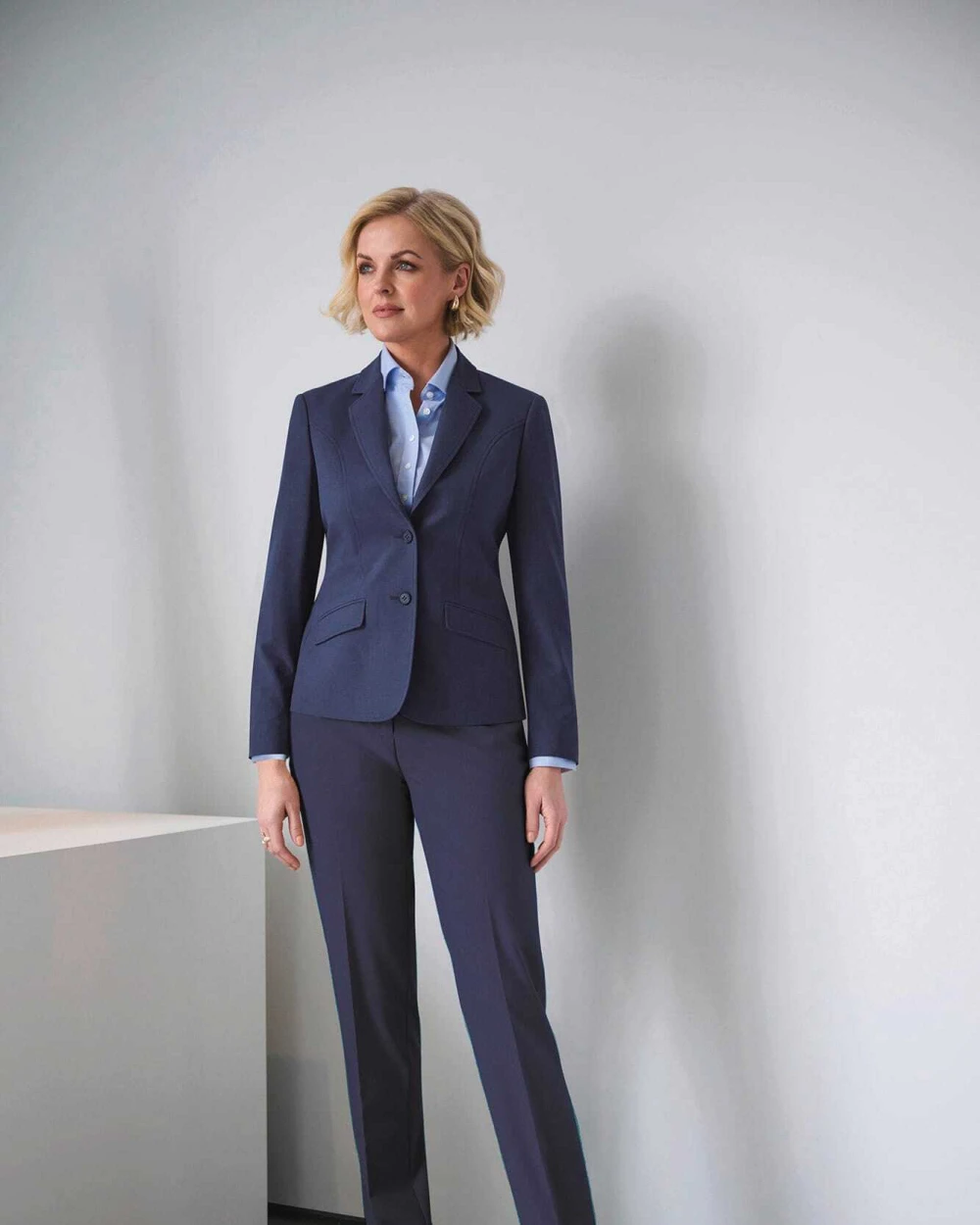 Jassen BROOK TAVERNER Dames Colbert Margot, getailleerde snit voor bedrukking &amp; borduring