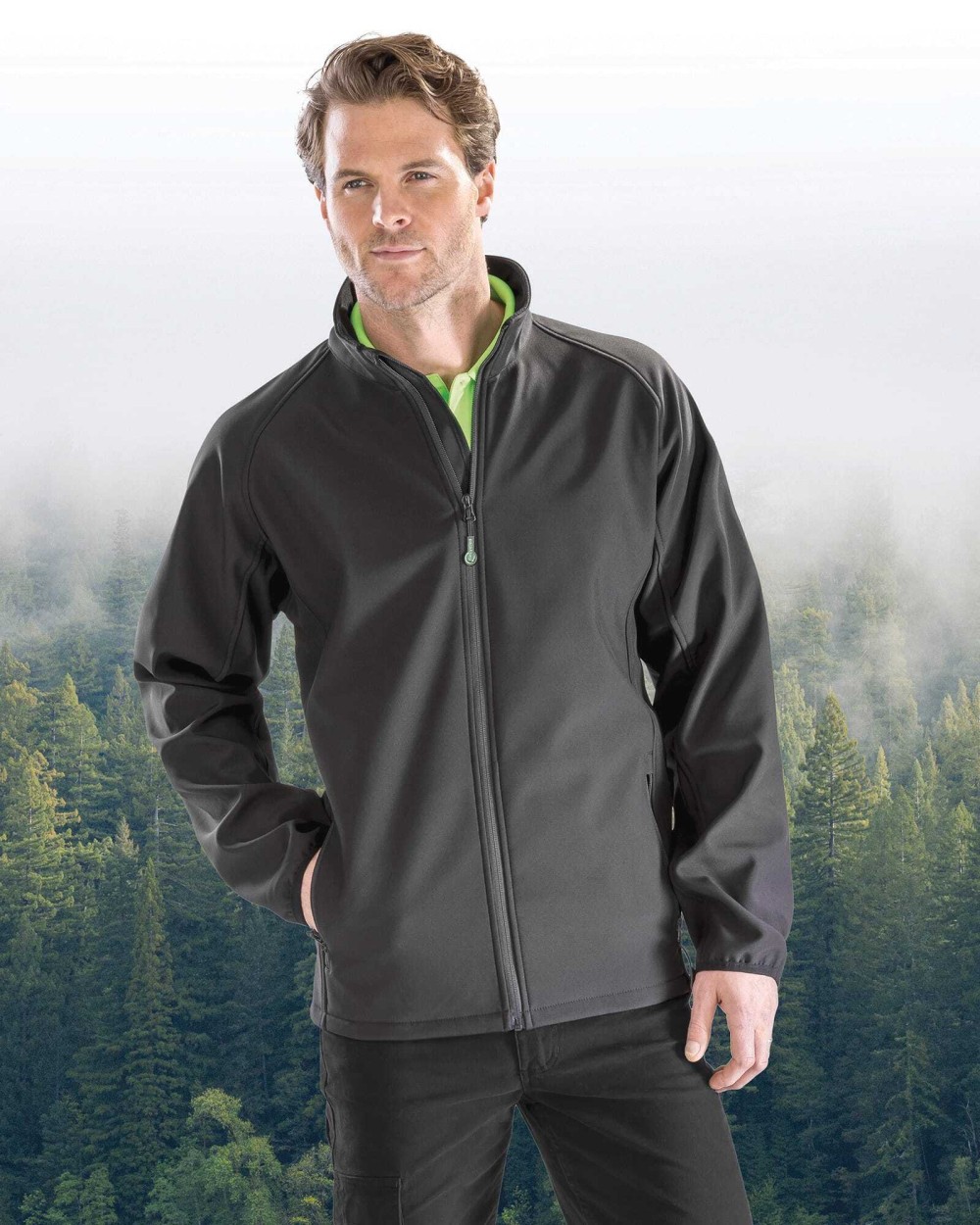 Softshells personnalisable RESULT Veste Softshell Homme Printable