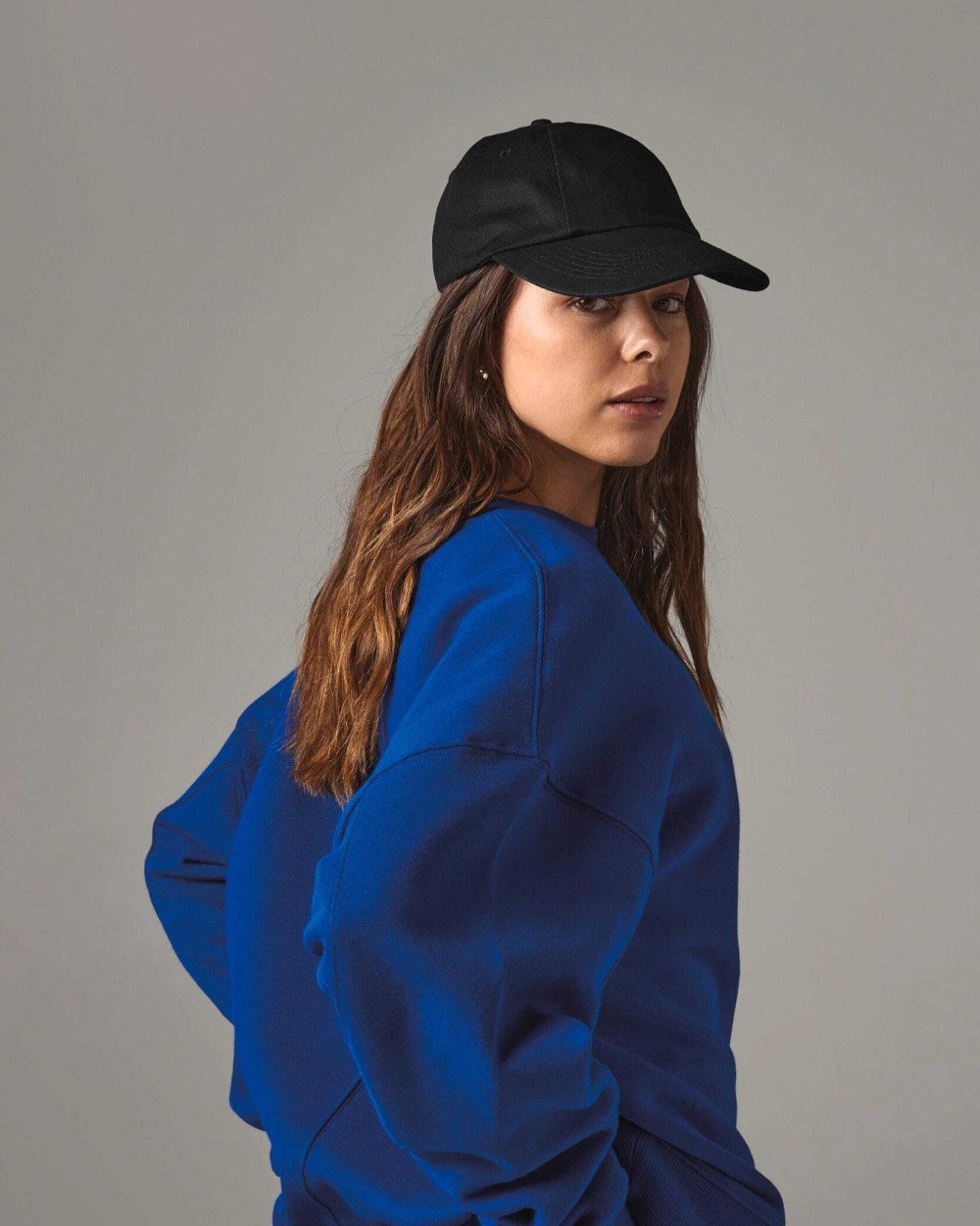 Casquettes personnalisable BEECHFIELD Casquette profil bas en coton drill - 6 panneaux