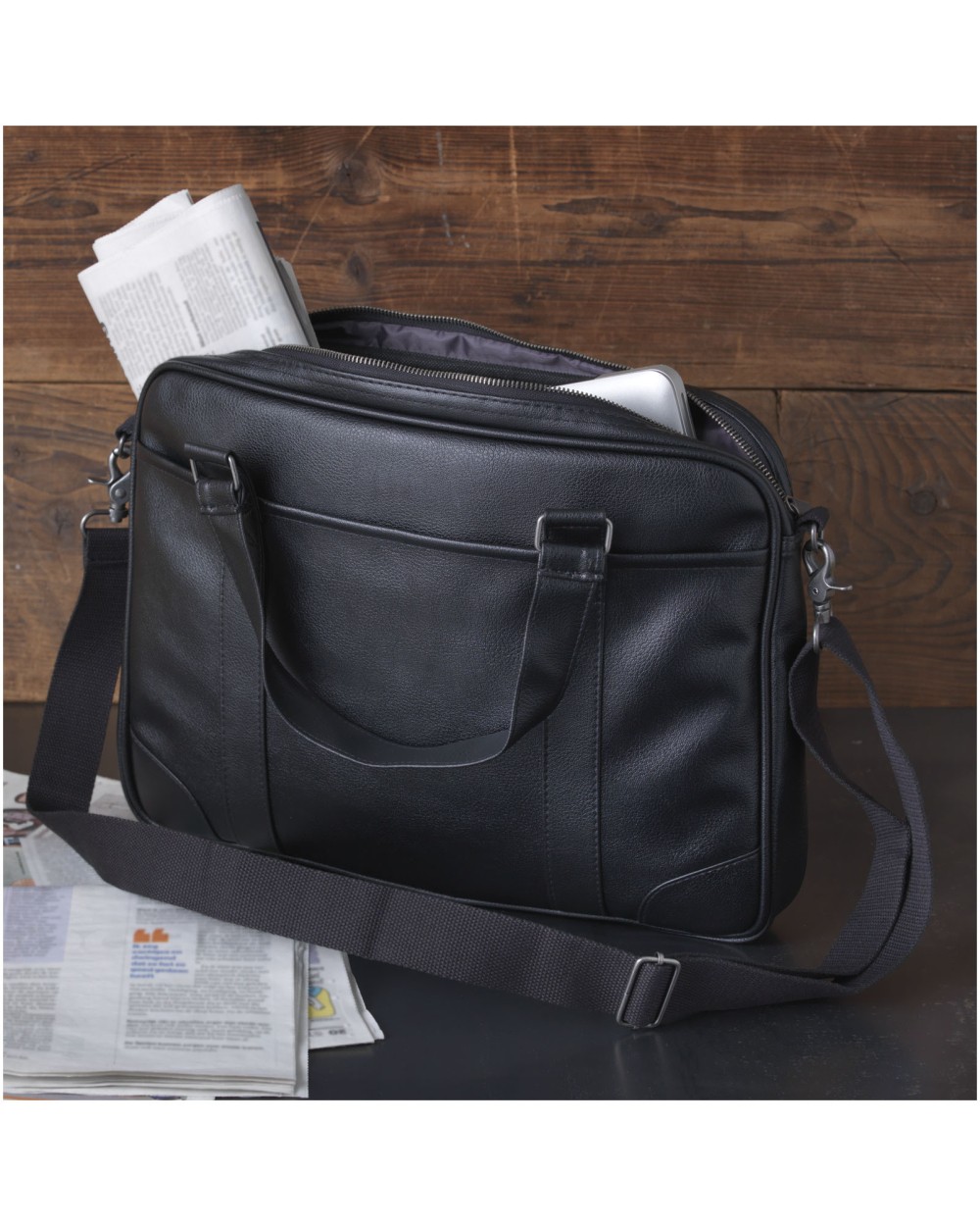 Tassen & Zakken 4DO Oxford 15.6" laptop tas 5L voor bedrukking &amp; borduring