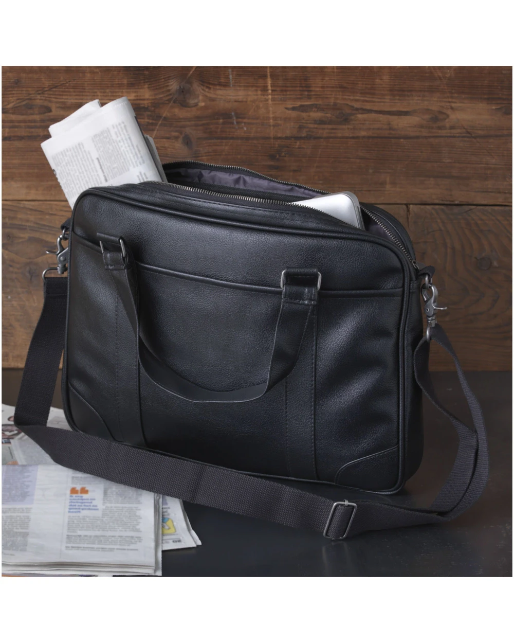 Tassen & Zakken 4DO Oxford 15.6" laptop tas 5L voor bedrukking &amp; borduring