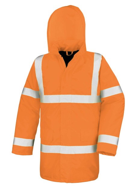 RESULT Parka High Viz Motorway /api/colors/d51260d5-b263-4200-988d-ee19f414959e personnalisable