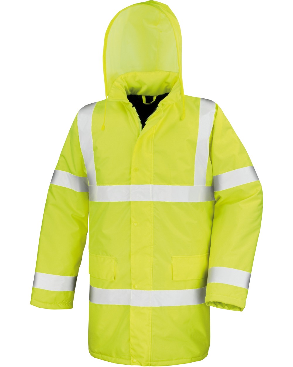 RESULT High-Viz Motorway Parka Jacken personalisierbar