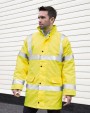 RESULT High-Viz Motorway Parka Jacken personalisierbar