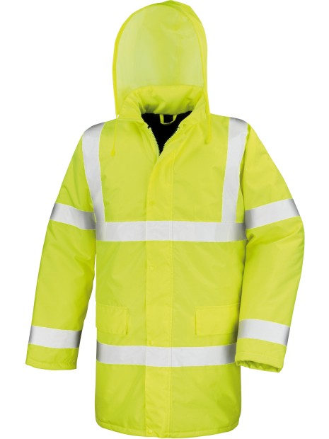 RESULT Parka High Viz Motorway /api/colors/e5315b4f-9aed-482d-99bf-360238f2bb1e personnalisable