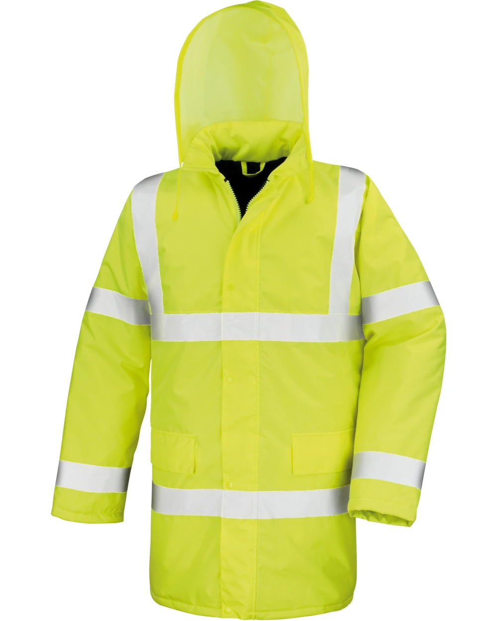 RESULT High-Viz Motorway Parka Jacken personalisierbar
