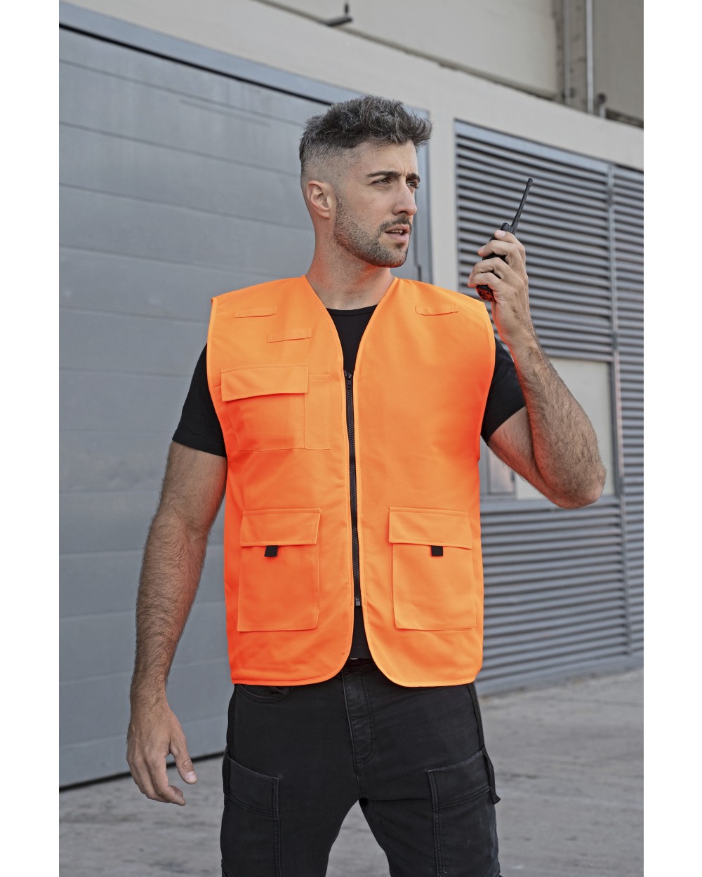 Jassen KORNTEX Padded Multifunctional Work Vest Kiel CO² Neutral voor bedrukking &amp; borduring