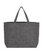 Tassen & Zakken BAGS BY JASSZ Large Felt Shopper voor bedrukking &amp; borduring