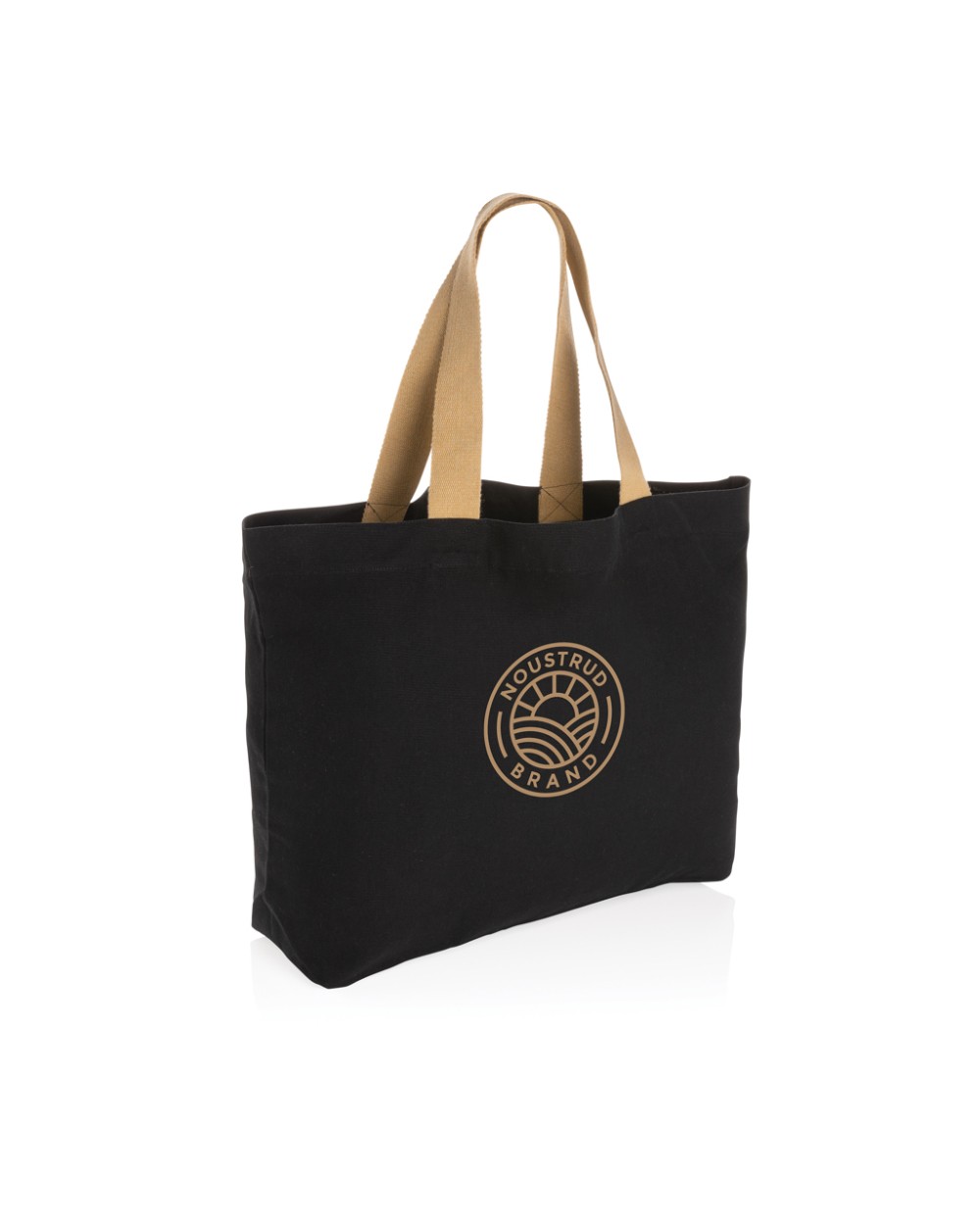 Tassen & Zakken 4DO Impact Aware™ recycled canvas XL draagtas 240gsm ongeverfd voor bedrukking &amp; borduring