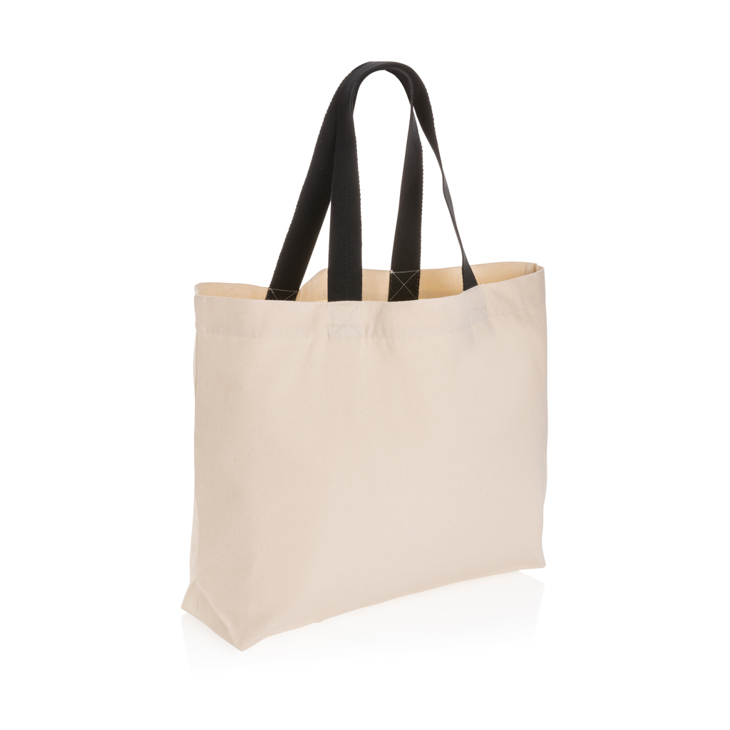 Sacs & Bagagerie personnalisable 4DO Grand sac tote en toile 240 g/m² recyclée non teintée Aware™
