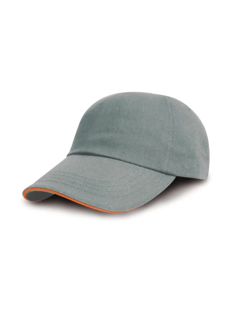 RESULT Brushed Cotton Decorator Cap with Sandwich Peak /api/colors/a1eaa634-9db5-4b40-9f37-06bb08f3f962 personnalisable
