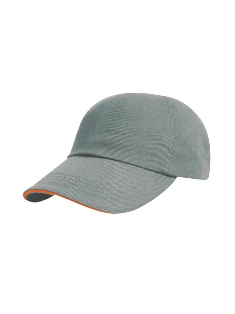 RESULT Brushed Cotton Decorator Cap with Sandwich Peak /api/colors/a1eaa634-9db5-4b40-9f37-06bb08f3f962 personnalisable