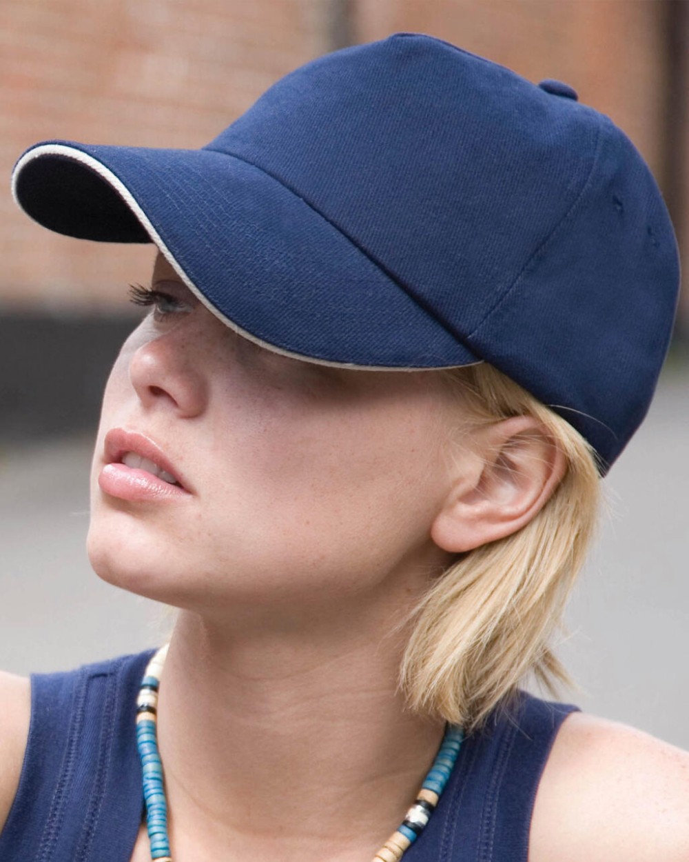 Casquettes personnalisable RESULT Brushed Cotton Decorator Cap with Sandwich Peak