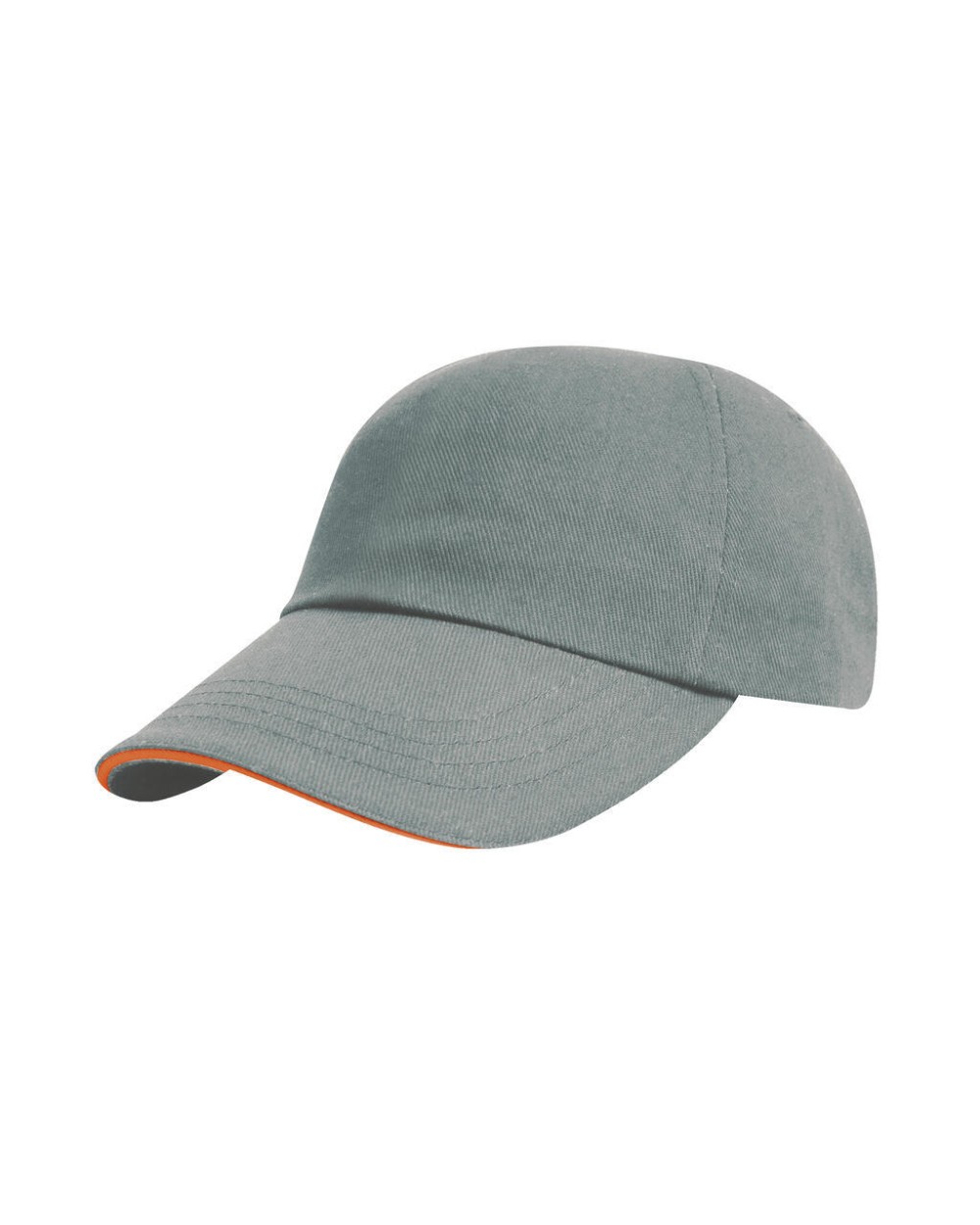 Petjes RESULT Brushed Cotton Decorator Cap with Sandwich Peak voor bedrukking &amp; borduring