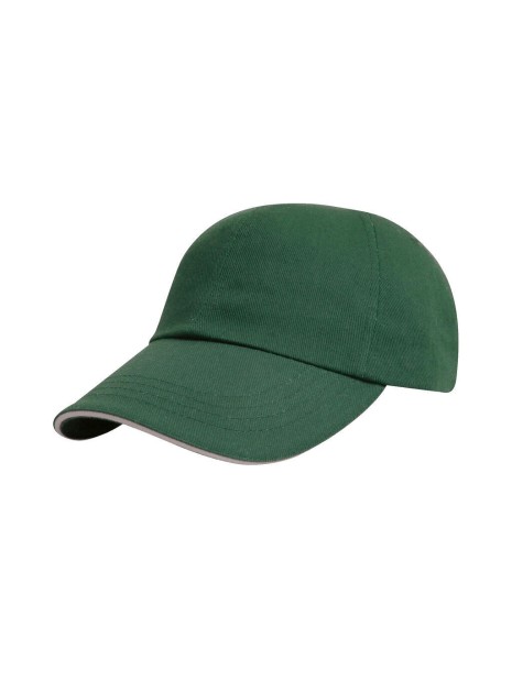 RESULT Brushed Cotton Decorator Cap with Sandwich Peak /api/colors/ef5dba33-81aa-4009-82ef-19dda7b5a5f0 personnalisable