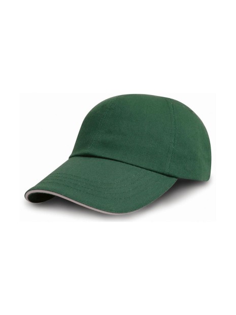 RESULT Brushed Cotton Decorator Cap with Sandwich Peak /api/colors/ef5dba33-81aa-4009-82ef-19dda7b5a5f0 personnalisable